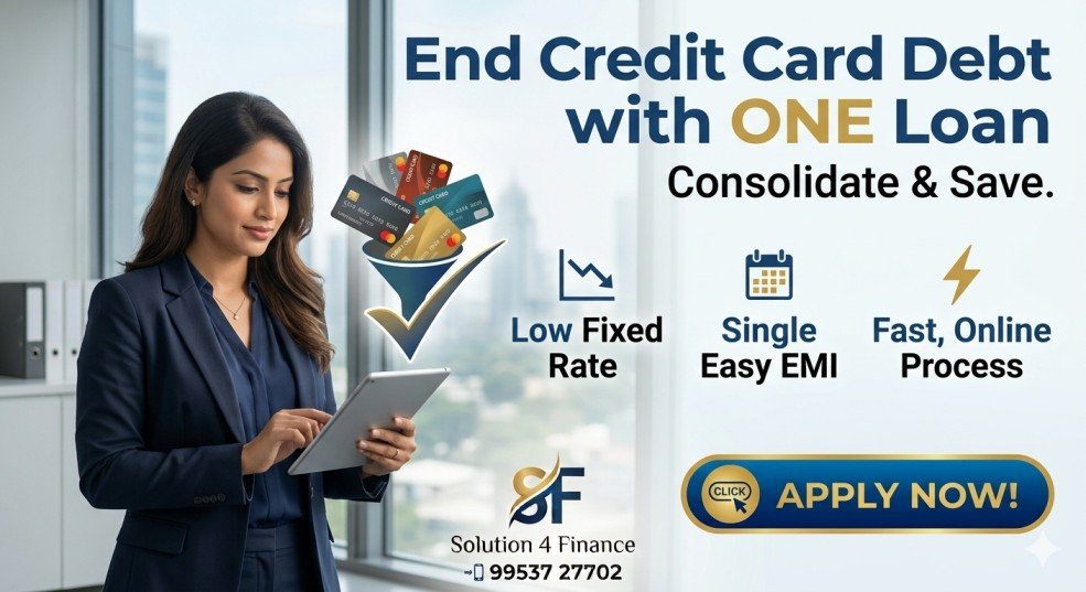 Debt Consolidation Loans for Credit Card | Reduce Interest Rates