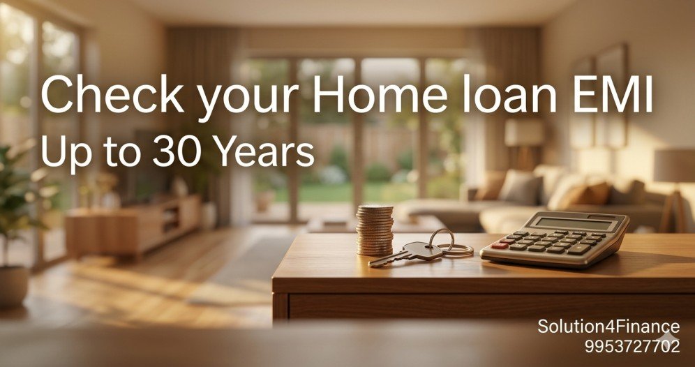 Home Loan EMI Calculator 30 Years | Eligibility & EMI Calculator